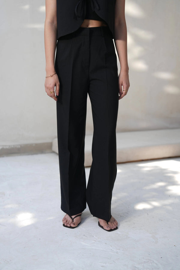TAILORED WIDE LEG PANTS