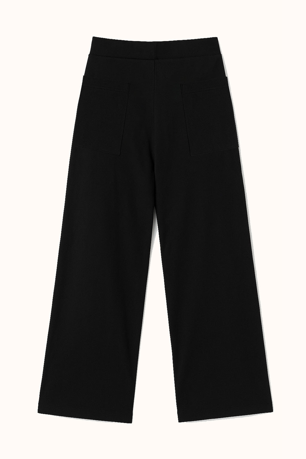 RIBBED PLEATED TROUSERS