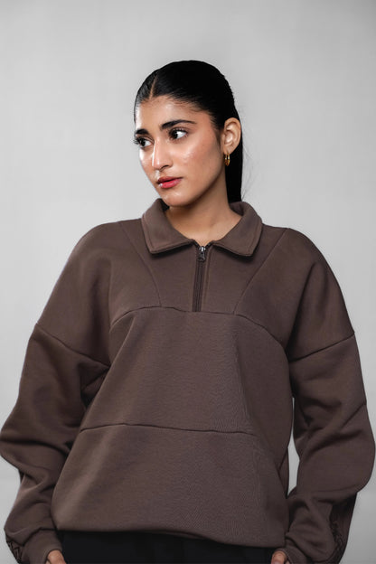 EMBROIDERED SWEATSHIRT