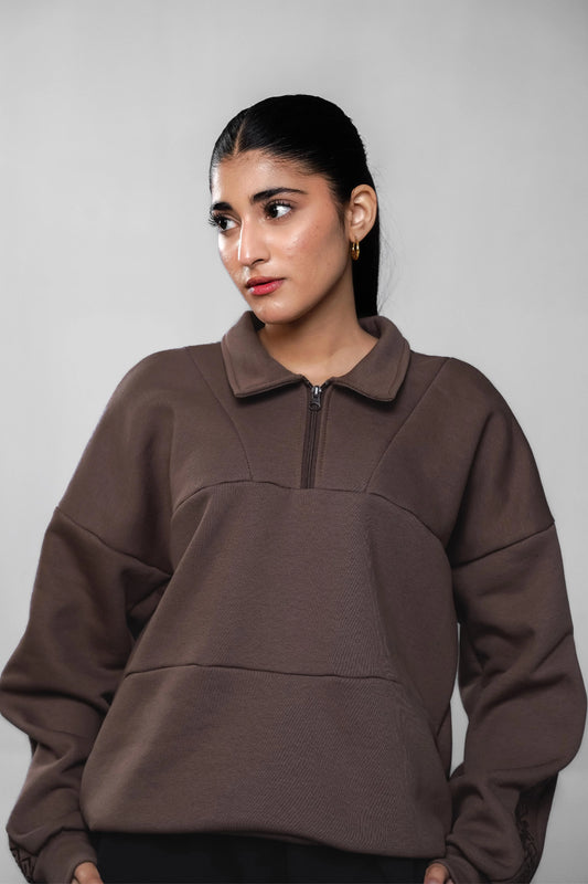 EMBROIDERED SWEATSHIRT
