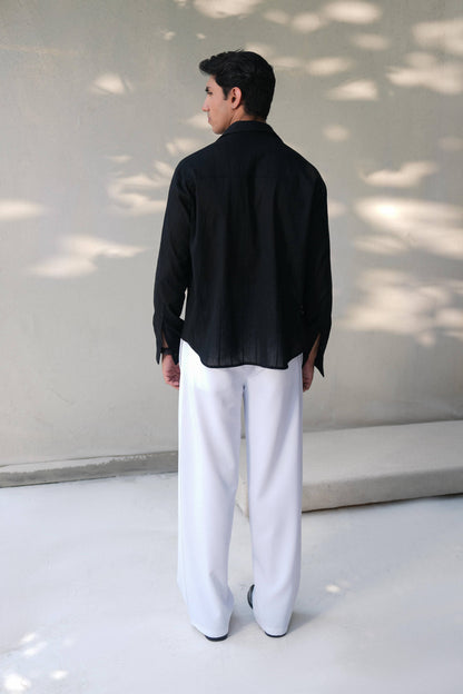 TEXTURED BUTTON DOWN