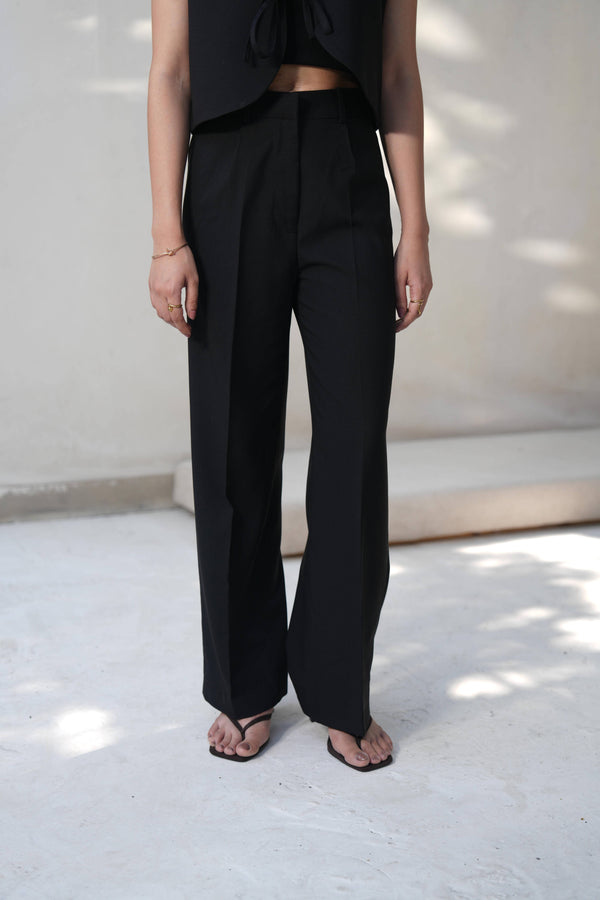 TAILORED WIDE LEG PANTS