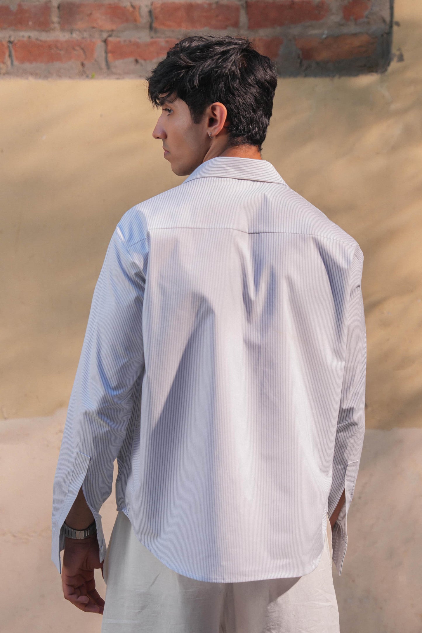 RELAXED STRIPE SHIRT