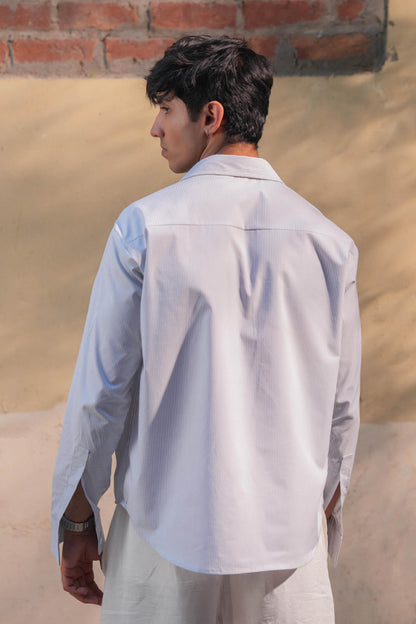 RELAXED STRIPE SHIRT