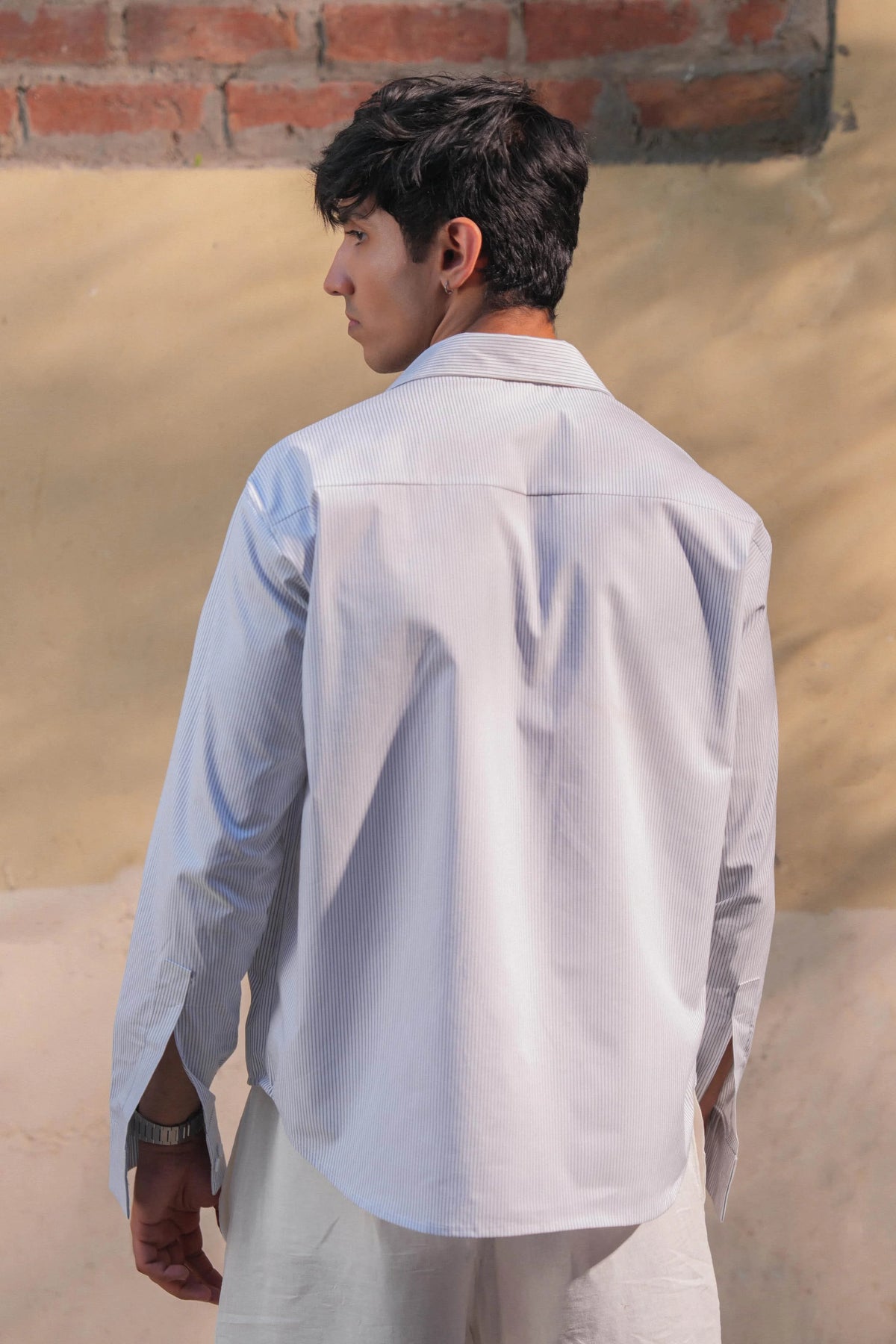 RELAXED STRIPE SHIRT
