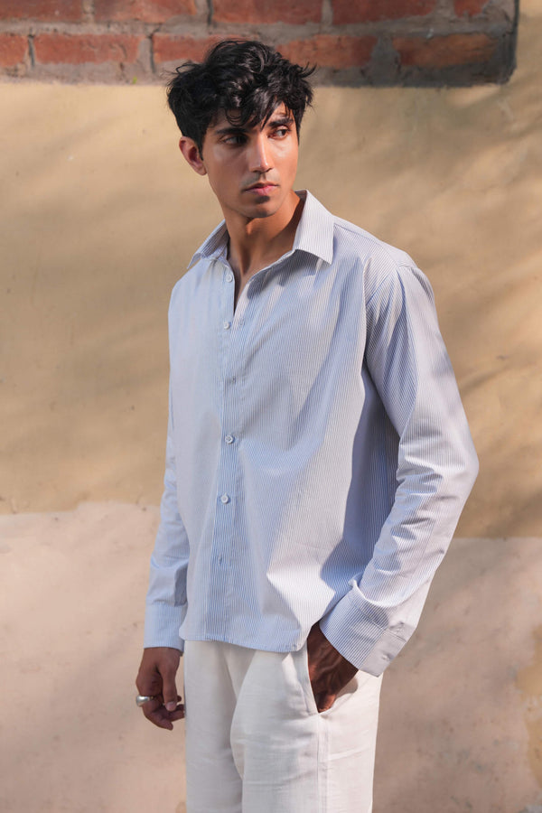 RELAXED STRIPE SHIRT
