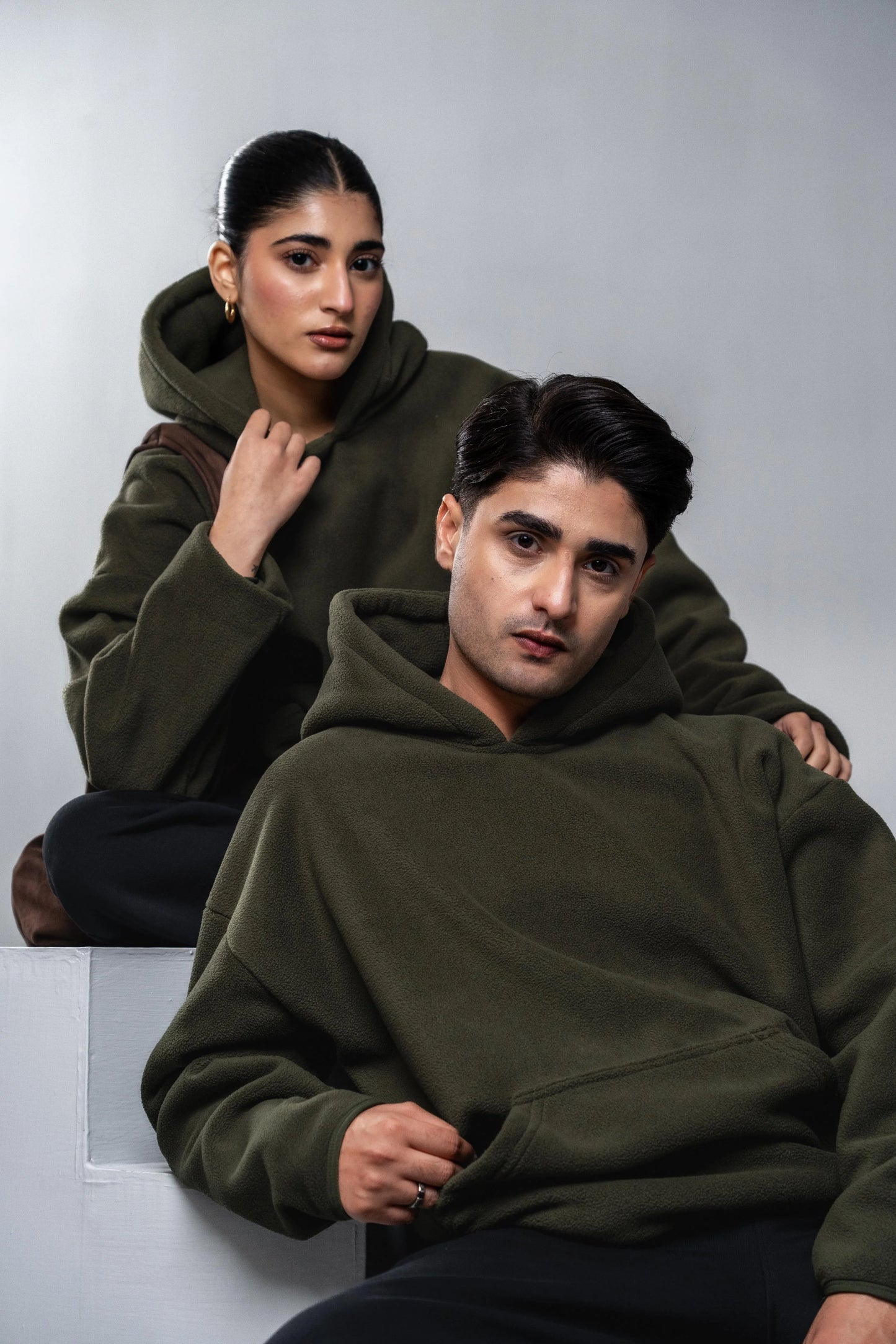 OVERSIZED POLAR HOODIE