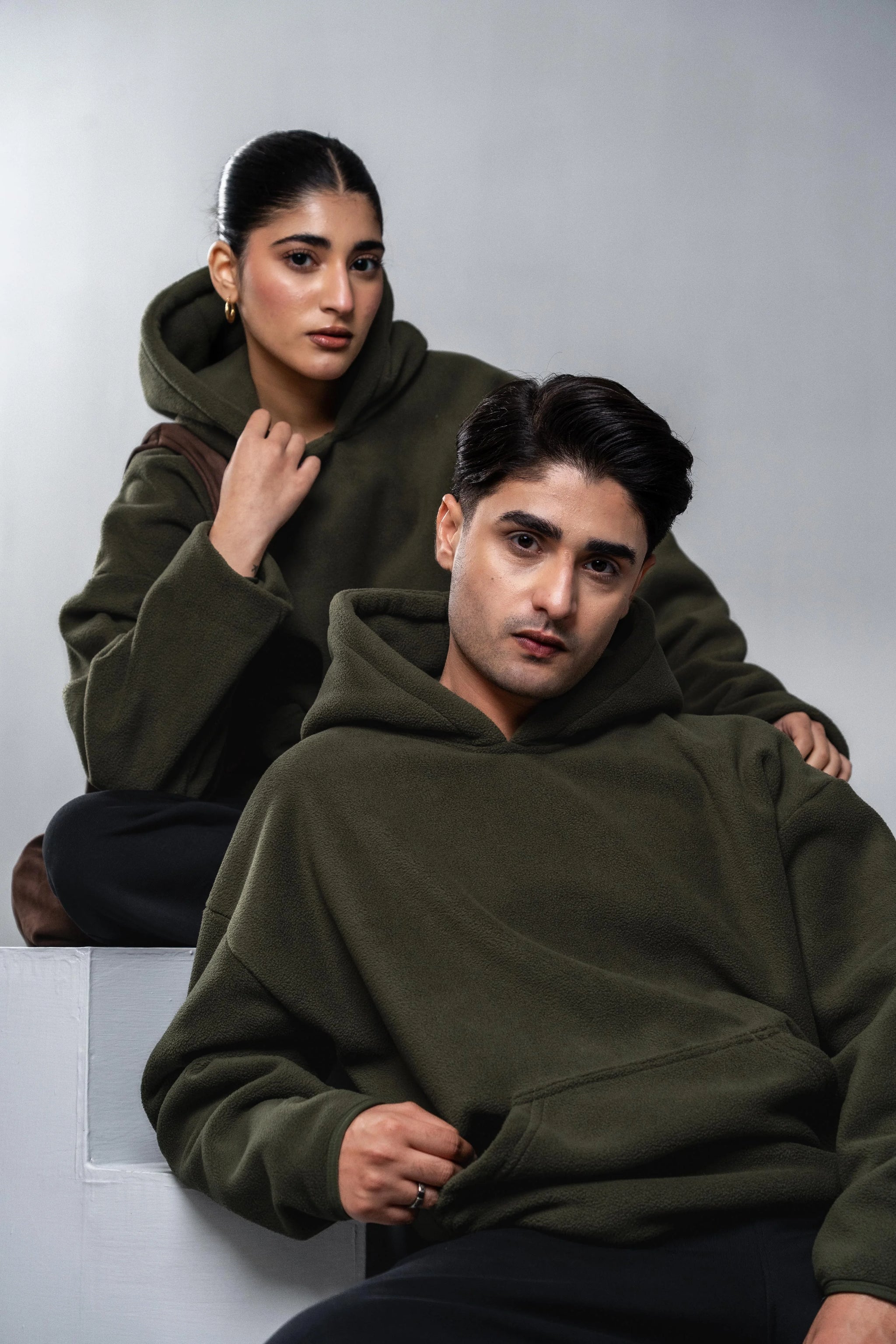 OVERSIZED POLAR HOODIE
