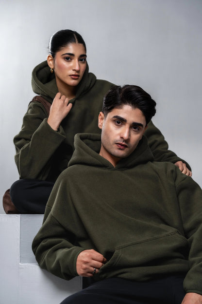 OVERSIZED POLAR HOODIE