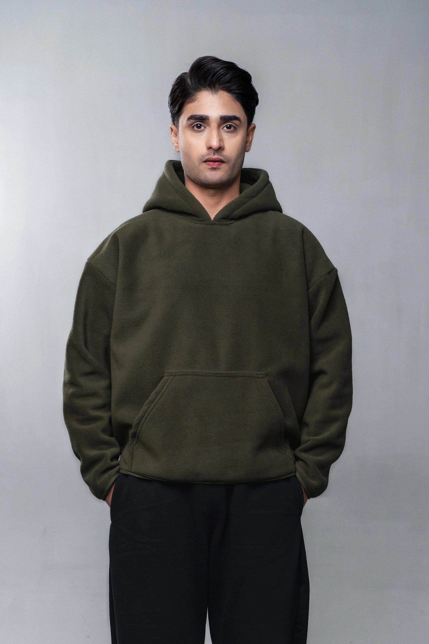 OVERSIZED POLAR HOODIE