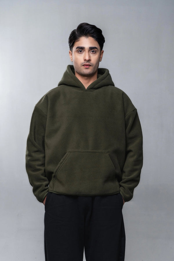OVERSIZED POLAR HOODIE