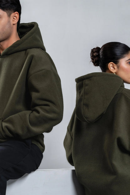 OVERSIZED POLAR HOODIE