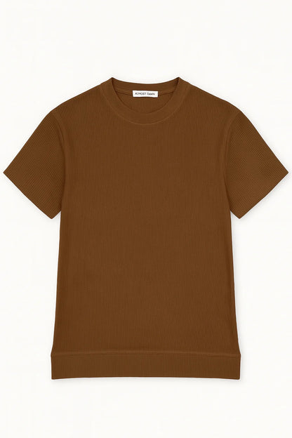 SUMMER KNIT TEE